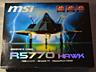 MSI PCI-Ex Radeon HD5770 Hawk 1024MB GDDR5 (128bit)