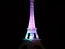 Лампочка цветная, Светильник La tour Eiffel, Ночник, Звездное небо