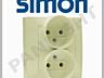 Розетки и выключатели Simon Electric N1 в Испании, розетки выключатели