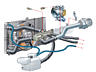 Радиатор кондиционера, интеркулера, печки и системы охлаждения двигателя