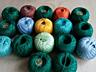 Продам нитки для вязания, 20 руб. (бамбук, шерсть), а также ирис 6руб