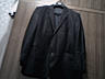 Мужской чёрный пиджак, 56 (Сэконд Хэнд)