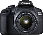 Canon EOS 2000D DSLR + 18-55 DC III /