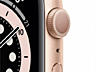 Apple Watch Series 6 GPS 44mm Gold Aluminum Case with Pink Sand Sport 