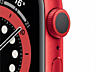 Apple Watch Series 6 GPS 40mm Red Aluminum Case with Red Sport Band /