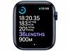 Apple Watch Series 6 GPS 44mm Blue Aluminum Case with Deep Navy Sport 