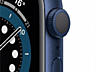 Apple Watch Series 6 GPS 40mm Blue Aluminum Case with Deep Navy Sport 