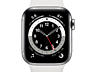 Apple Watch Series 6 GPS 40mm Silver Aluminum Case with White Sport Ba