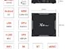 Медиаплеер Android tv Box X96 MAX+ 4/64Гб. 4K, Wi-Fi, LAN