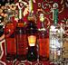 Коньяки СССР, вино "Букет Молдавии", "Трандафирул Молдовей", водка.