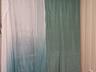 Продам шторы зеленого цвета, ткань для штор + занавеска