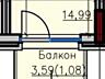Продам квартиру в ЖК Пространство на Донского, Люстдорфская дор.