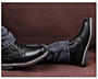 Новые ботинки 46-47 размер зимние черные на стопу 31 см