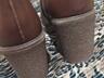 Полусапожки женские коричневые на каблуке размер 38