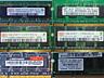 Оперативная память (RAM) SDRAM, DDR1, DDR2, DDR3, SO-DIMM