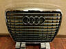 Эмблема на решетку Audi A6C6 кольца хром. Кольца на решетку Audi A6C