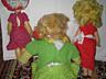 Винтажная кукла и еще 2 куклы: фарфоровая ГДР и времен СССР.