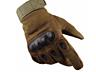 Перчатки кожа-текстиль с защитой костяшек кулака