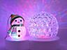 Новогодний ''хрустальный'' светильник-проектор "Снеговик"Для карнавала