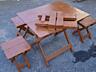 Продам стол трансформер, мангал, стол для пикника и четыре стульчика.