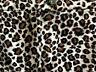 Юбка из мелкого вельвета леопардовой расцветки