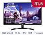 Монитор 31.5" LG 32QN600-B. IPS 2K. 75 Hz. Freesync и G-sync.