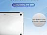 ЗАЩИТНЫЙ ЧЕХОЛ для ноутбука macbook air 13 black mat/ прозрачный