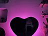 Эксклюзивное зеркало "Сердце №2" с цветной подсветкой от TehnoLabMD
