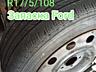 Запаска Ford R 17/5/108 Шины 17, 16, 15