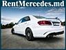 Chirie/Прокат Mercedes AMG E63 alb - 18 €/ora & 99 €/zi