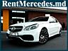 Chirie/Прокат Mercedes AMG E63 alb - 18 €/ora & 99 €/zi