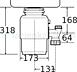 Tocator resturi alimentare TEKA TR 550