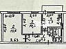 У продажу двокімнатна квартира загальною площею 46 кв. м.