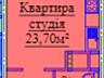 Продам 1 к квартиру в ЖК"Скай сити" на Варненской. Дом сдан.