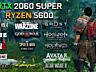 Ryzen5-5600G/ 16gb DDR4/ RTX 2060S/ 500WATT/ SSD&HDD + GAME 27"MONITOR