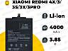 Аккумуляторная батарея BM47 Xiaomi Redmi 4X/ Redmi 3/ Redmi 3S/ Redmi