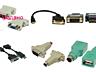 Кабели Sata, IDE Power, Lan, FireWire, S-Video, VGA, DVI, USB, RS232