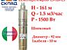 Глубинный шнековый насос Euroaqua 4 QGD 1.5-120-1.1 кВт