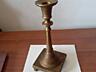 Старинный бронзовый подсвечник конец 19 начало 20вв. 500лей