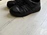 Черные кеды на липучках. Размер 32