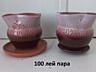 Набор керамических чашек с блюдцами 250 лей, посуда керамическая