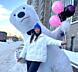 Белый медведь Черкассы заказать мишку аниматора Смела Золотошоша Канев