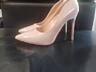 Лаковые туфли на высоком каблуке, б/у