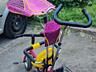 Продаётся трёхколесный велосипед с родительской ручкой
