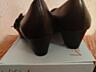 Продам туфли женские кожаные черного цвета, новые