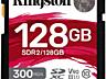 SDHC CARD 128Gb Kingston Canvas React Plus (SDR2/128GB) UHS-II