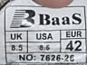 Продам кроссовки BaaS 42 размер, стелька 270мм