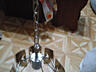 Люстра железная, Люстра рожковая, Светильник. 250 руб