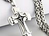 Цепь с крестом, новая.