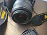 Зеркальный Nikon 3100, 18-55AF-S DX, карта SD 16Gb, сумка, зарядное